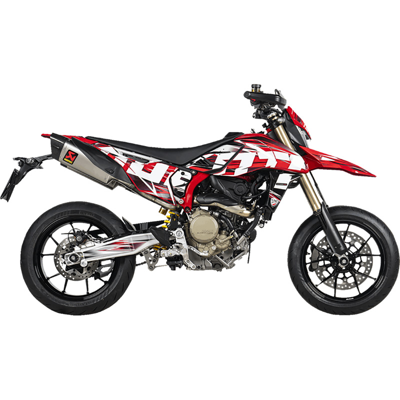 AKRAPOVIC MUFFLERS TI DUCATI HYPERMOTARD 698 MONO... - Image 4