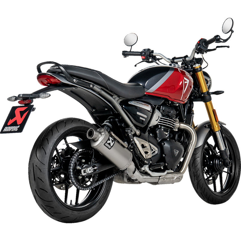 AKRAPOVIC MUFFLER TITANIUM TRIUMPH SPEED 400 Scrambler 400 X 2023... - Image 2