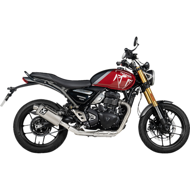 AKRAPOVIC MUFFLER TITANIUM TRIUMPH SPEED 400 Scrambler 400 X 2023... - Image 3