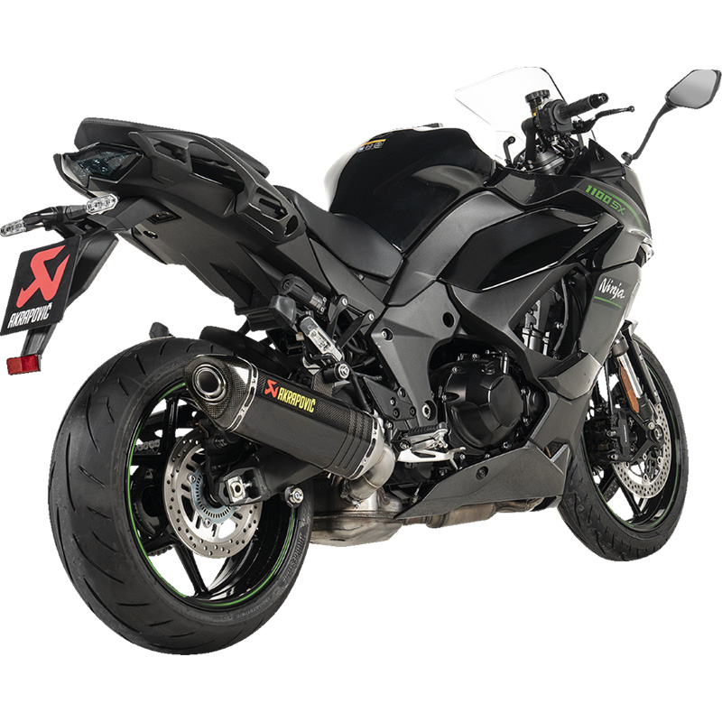 AKRAPOVIC MUFFLER CARBON ECE KAWASAKI NINJA 1100SX 1000...