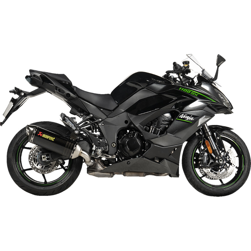 AKRAPOVIC MUFFLER CARBON ECE KAWASAKI NINJA 1100SX 1000... - Image 5