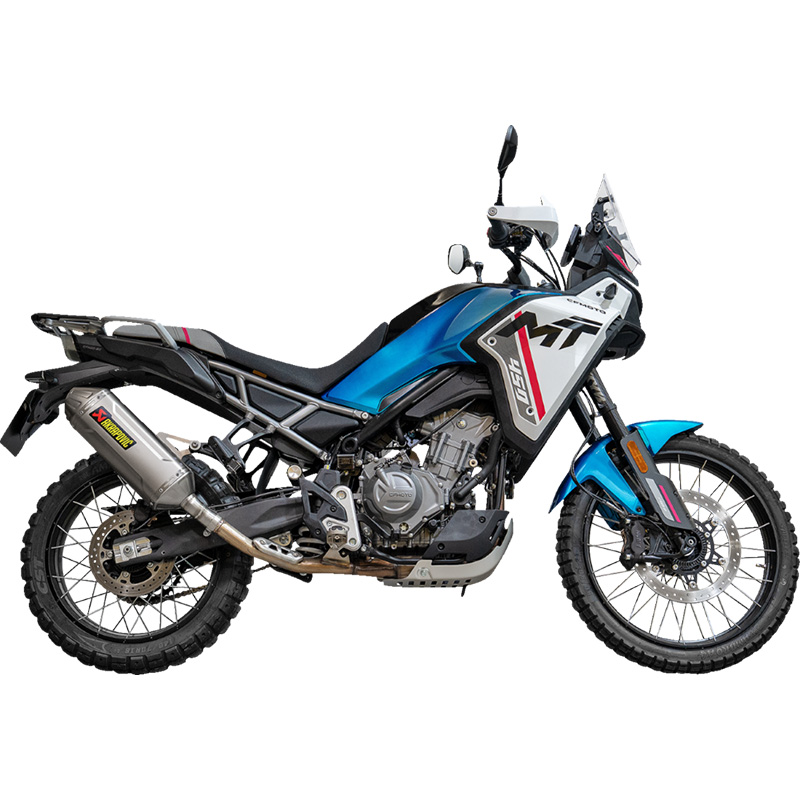 AKRAPOVIC MUFFLER TI CFMOTO 450MT IBEX 2024-2025... - Image 5