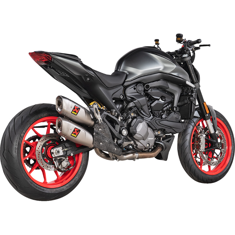 AKRAPOVIC LINK PIPE MONSTER DESERTX Ducati DesertX 2022-2024 Monster... - Image 2