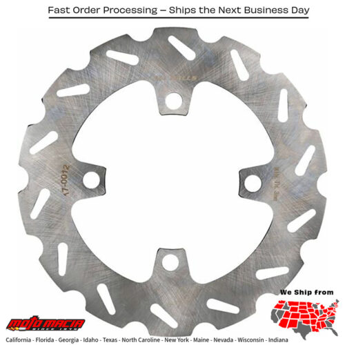 ALL BALLS Brake Rotor Yamaha Yfm450fgp Grizzly 4wd Eps [Irs] 2011-2014 Yfm350...