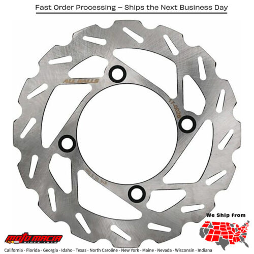 ALL BALLS Brake Rotor Yamaha Yfm700k Kodiak [Irs] 2016-2026 Yfm700kp Kodiak Ep m