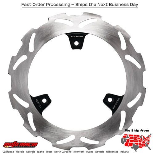 ALL BALLS Brake Rotor Suzuki Rm85 2005-2023 Rm85l 2005-2016 Yamaha Yz80 1993-2..