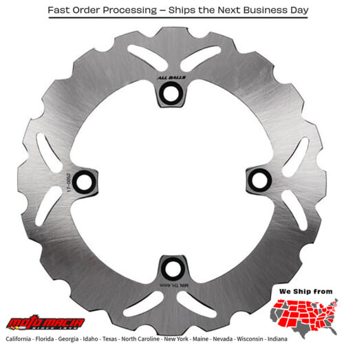 ALL BALLS Brake Rotor Honda Xr600r 1991-2000 Xr250l 1991-1996 Cbr1000rr 2 more