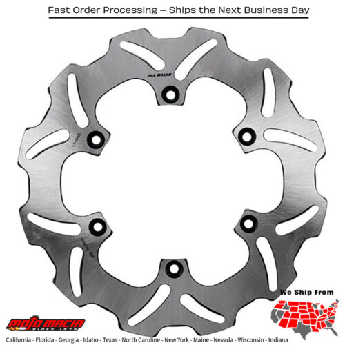 ALL BALLS Brake Rotor Suzuki Dr-Z400sm 2005-2024 Rm250 2001-2005 Rm125 more