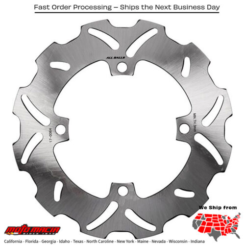 ALL BALLS Brake Rotor Kawasaki Kx250f 2004-2026 Kx450f 2006-2026 Kl more