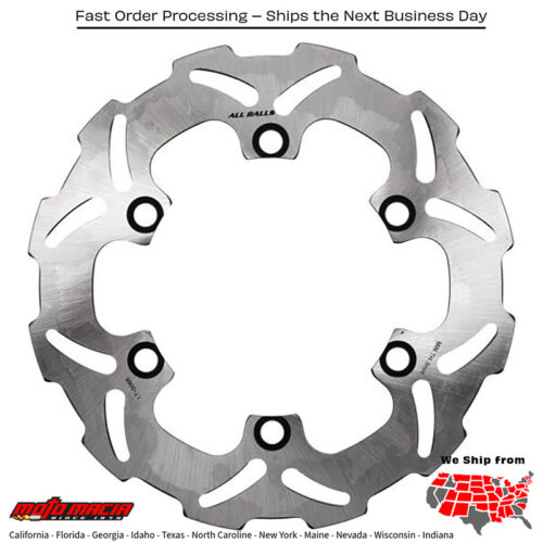 ALL BALLS Brake Rotor Kawasaki Klr650 1987-2007Brake Disc Rear KL650 A (KLR)...
