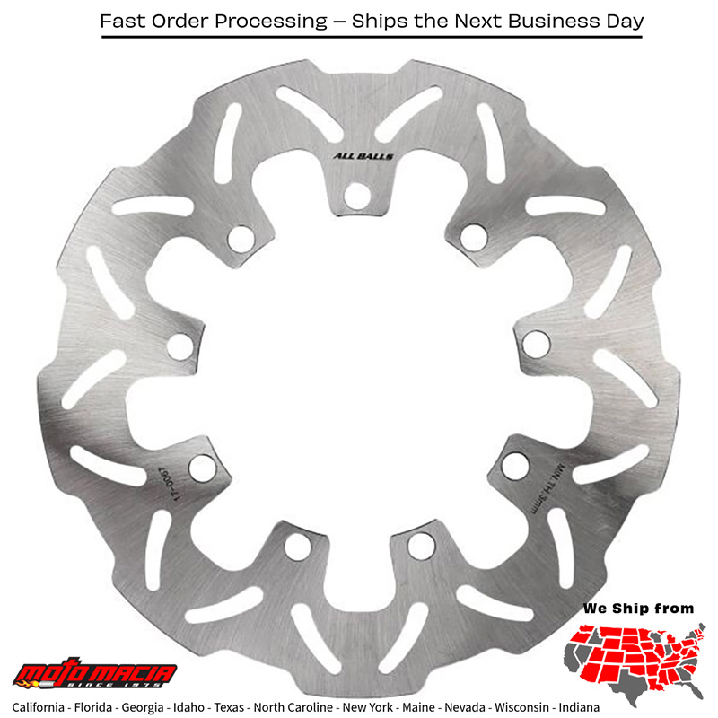 ALL BALLS Brake Rotor Kawasaki Klr650 1987-2007Brake Disc Front KL650 A (KLR