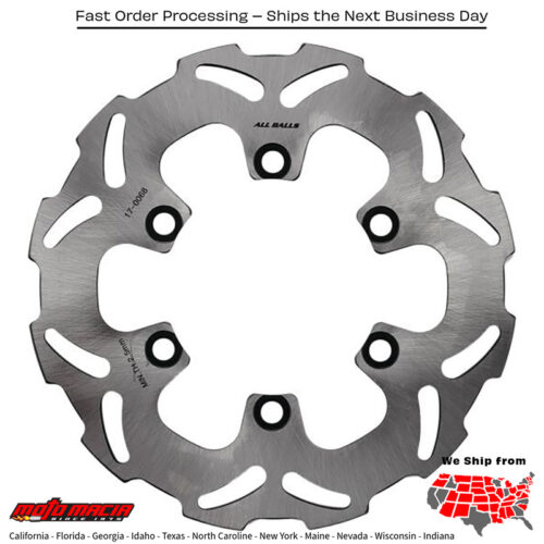 ALL BALLS Brake Rotor Kawasaki Kx85 2001-2025 Klx140 2008-2020 Klx1 more