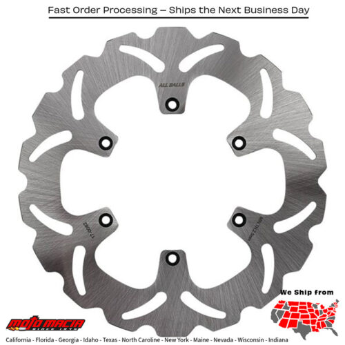 ALL BALLS Brake Rotor Yamaha Yz450f 2020-2026 Yz250f 2021-2026 Yz125 20 more