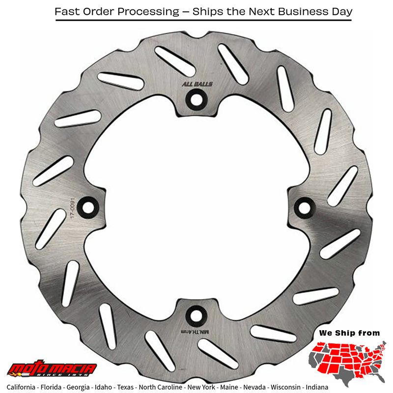 ALL BALLS Brake Rotor Can-Am Maverick X3 Turbo R 2017-2021 Maverick X3 Xds Tur..