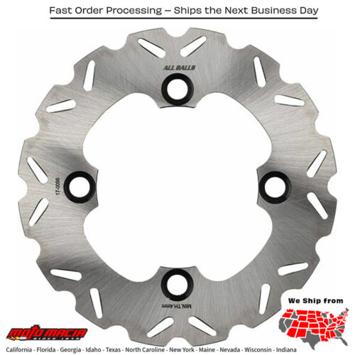 ALL BALLS Brake Rotor Polaris Rzr 900 2014-2017 Ranger Crew 900 Eps 2014-2015...