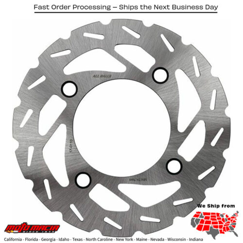 ALL BALLS Brake Rotor Polaris Rzr Xp 4 Turbo S 2019-2020 Rzr Turbo S 4 2021-2...