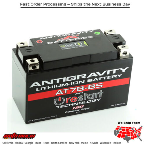 ANTIGRAVITY Lithium Battery At7b-Bs-Rs 180 Ca Ducati 1299 Panigale 2015-2016...