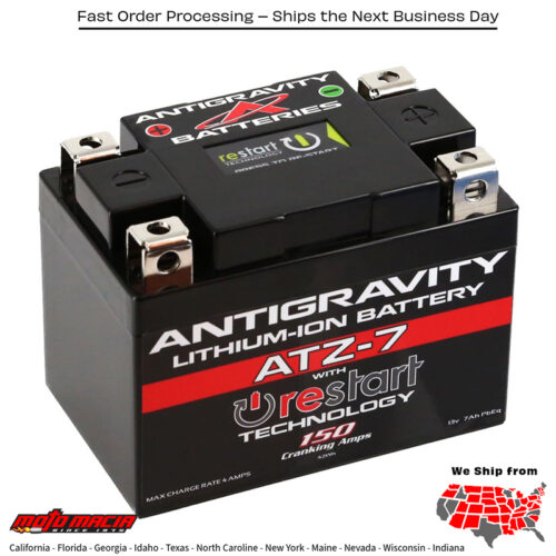ANTIGRAVITY Lithium Battery Atz7-Rs 150 Ca Honda Nch50 Metropolitan 2013-2015...