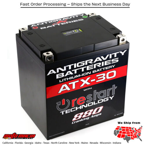ANTIGRAVITY Lithium Battery Atx30-Rs 880 Ca Harley Davidson Flhtcul Electra Glid
