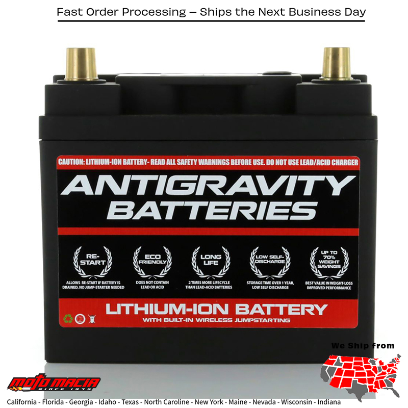 ANTIGRAVITY Lithium Battery 20 Ah 900 Ca Polaris Rzr Xp 1000 Eps 2014-2020...