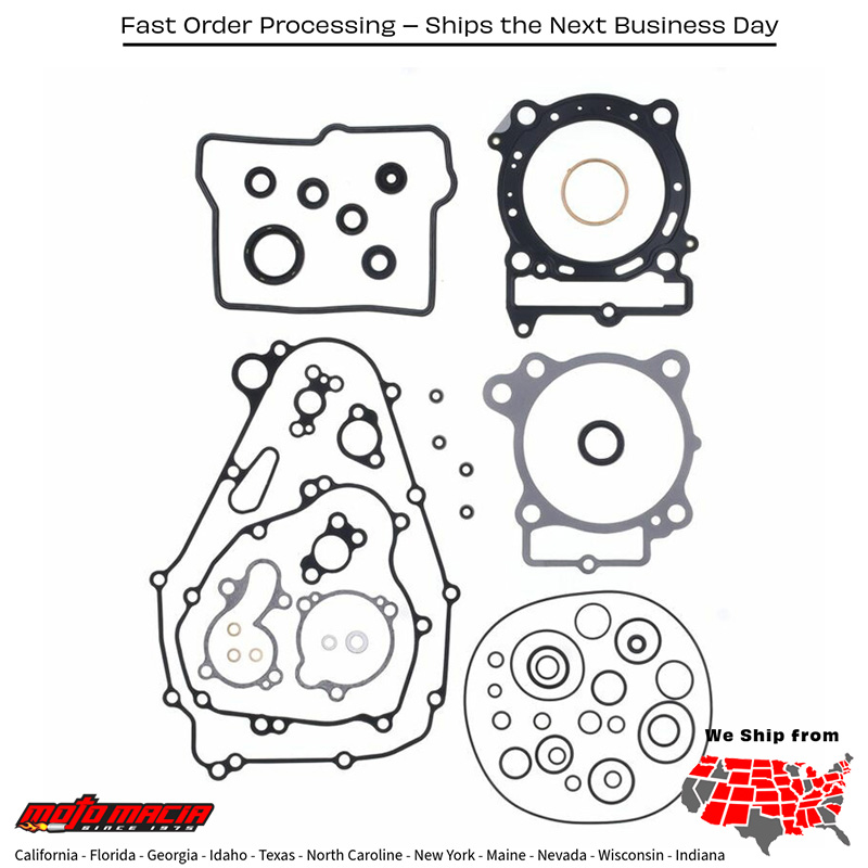 ATHENA Complete Gasket Kit Kawasaki Kx450f 2024-2026 Kx450x 2024-2026...