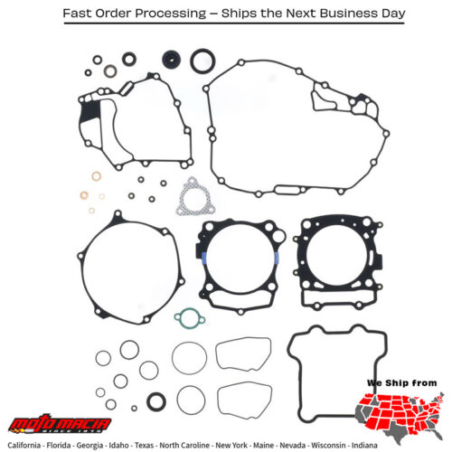 ATHENA Complete Gasket Kit Yamaha Yz450f 2023-2026 Yz450fx 2024-2026...
