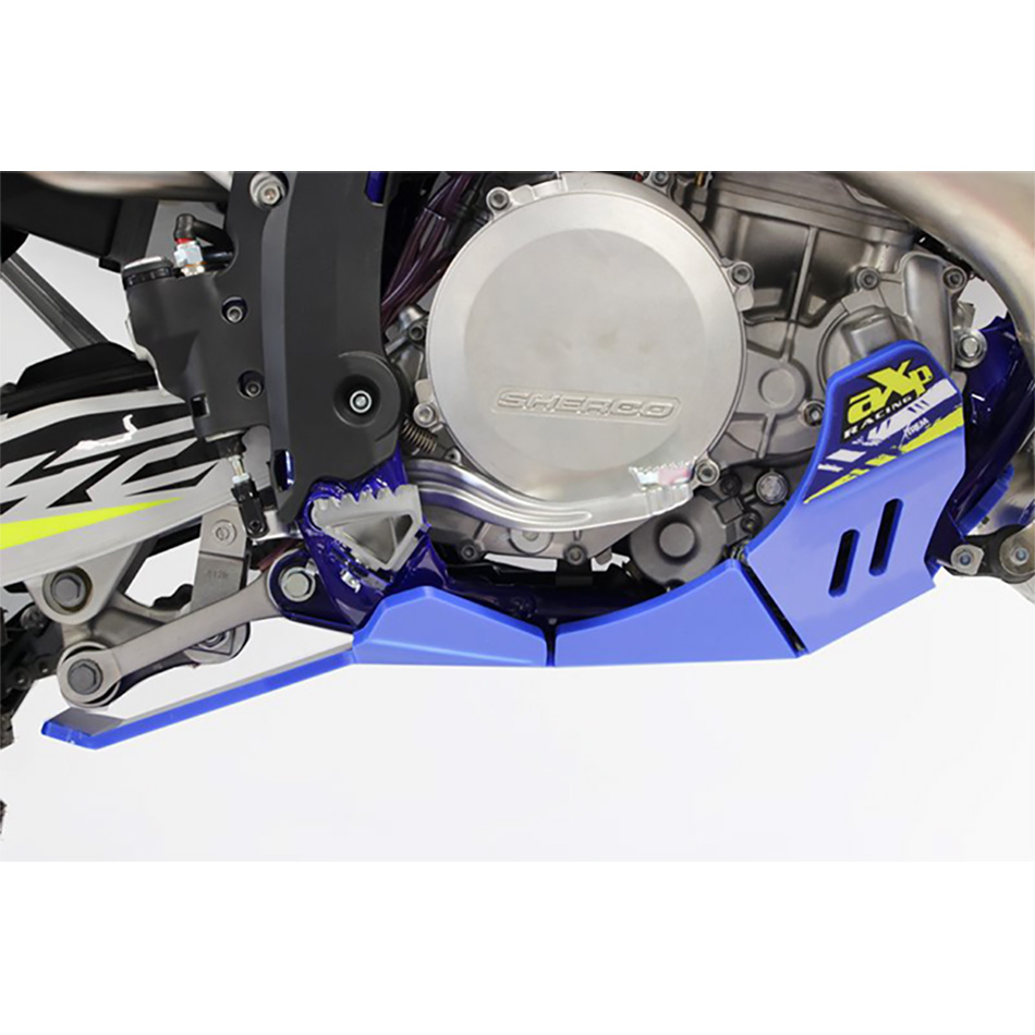AXP RACING XTR SKIDPLATE 8MM SHE 250-300SE BLUE Sherco 250SC FACTORY 2014-2 more - Image 5