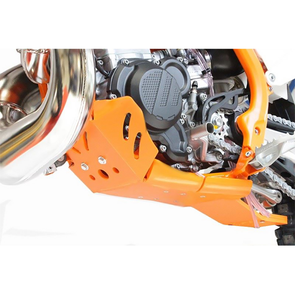 AXP RACING XTR SKIDPLATE 8MM KTM 250-300-SX-XC ORANGE Husqvarna TC250 2017- more - Image 4