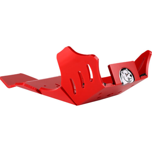 AXP RACING XTR SKIDPLATE 8MM GAS EC250-300 RED EC250 2021-2023 more