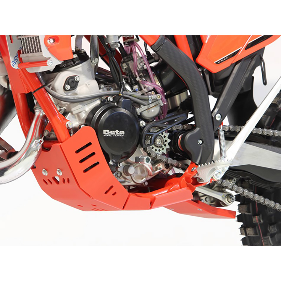 AXP RACING XTR SKIDPLATE 8MM BETA 125-200RR RED 125RR 2023-2024 1 more - Image 2