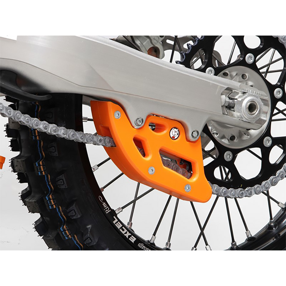 AXP RACING CHAIN GUIDE KTM- SX-SXF ORANGE 125SX 2023-2025 125XC 202 more - Image 2