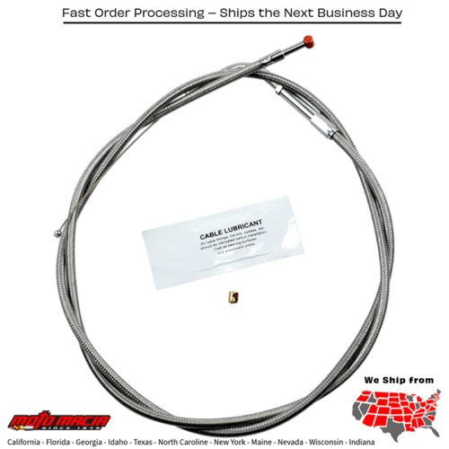 BARNETT Cable Thr S/S 56376-02+8 Harley-Davidson Flhr 2002-2006 Flh...