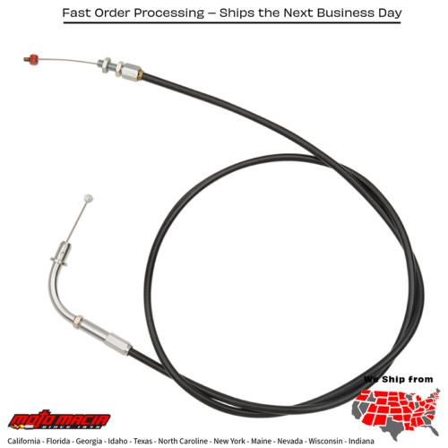 BARNETT Cable Throttle Vic Blk+06