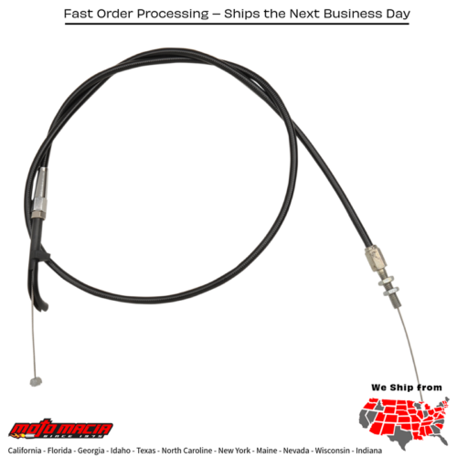 BARNETT Cable Throttle Vic Blk+06
