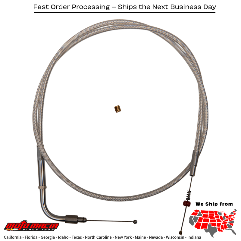BARNETT Cable,Idle,56355-96aps+6 Harley-Davidson Flstc 1996-2000 Fl more...