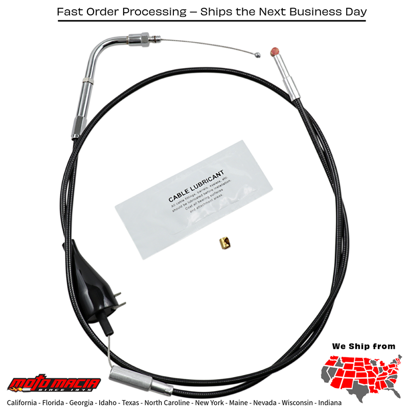 BARNETT Cable Idle 56351-90 Harley-Davidson Flhtcu 1990-1995...