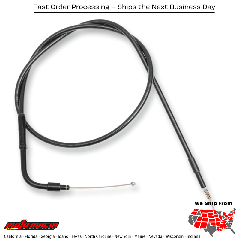 BARNETT Cable Idle 56355-96a Harley-Davidson Flstc 1996-2000 Flstf... - Image 2