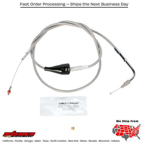 BARNETT Cable Crs S/S 56237-99+8 Harley-Davidson Flhr 2002-2006 Flh...
