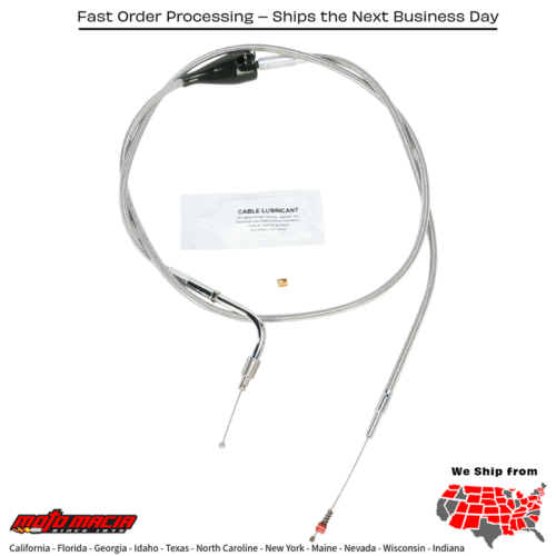 BARNETT Cable Crs S/S 56385-02+8 Harley-Davidson Flhr-I 2002-2006...