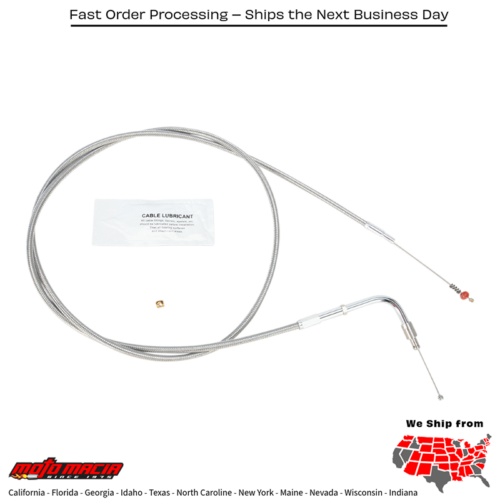 BARNETT Cable Idl S/S 56362-02+10 Harley-Davidson Flhr 2002-2006...