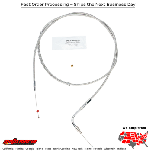 BARNETT Cable Idl S/S 56368-96+10 Harley-Davidson Flhr-I 1996-2001...