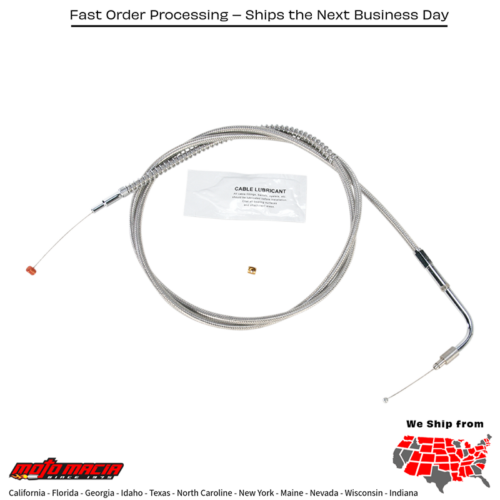 BARNETT Cable Idl S/S 56368-96+12 Harley-Davidson Flhr-I 1996-2001...