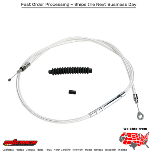 BARNETT Cable, Clutch, 38619-86a+6 Harley-Davidson Xlh 1200r 2004-2009 more...