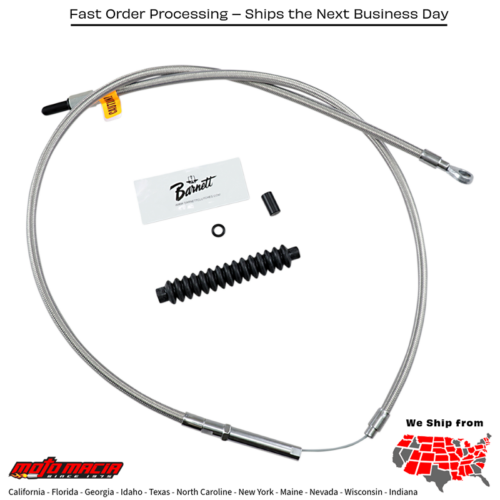 BARNETT Cable, Clutch, 38619-86a Harley-Davidson Xlh 1200r 2004-2009...