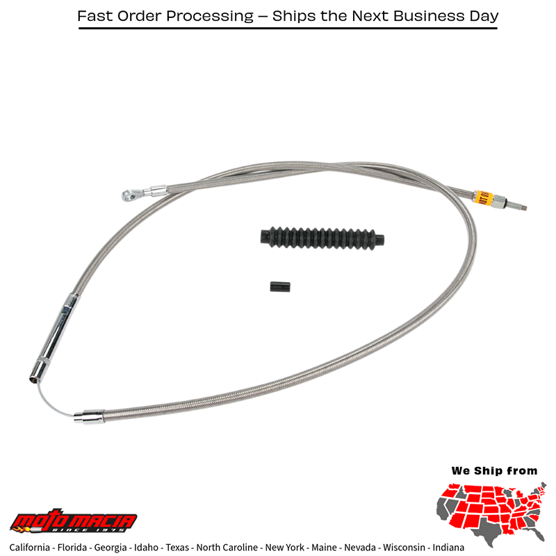 BARNETT Cable, Clutch, 38619-86a+6 Harley-Davidson Xlh 1200r 2004-2009 more...
