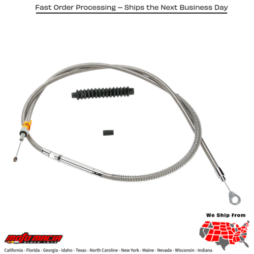 BARNETT Cable, Clutch, 38604-90 Harley-Davidson Flstc 2000...