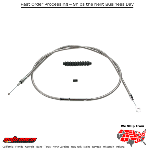 BARNETT Cable, Clutch, 38604-90+6 Harley-Davidson Flstc 2000, Fls...