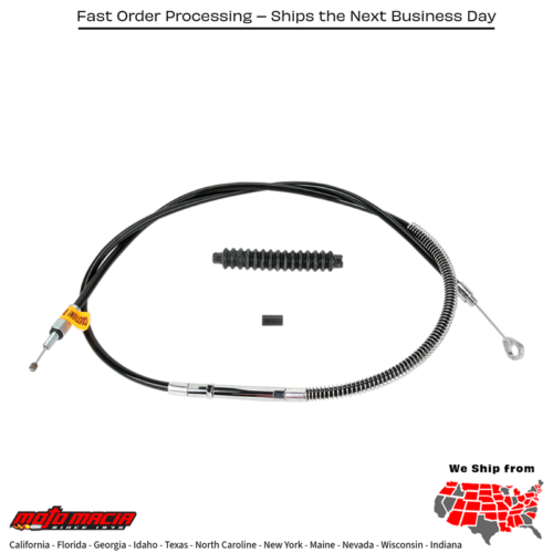 BARNETT Cable, Clutch, 38607-87a Harley-Davidson Flhs 1987-1988 Flhtc...