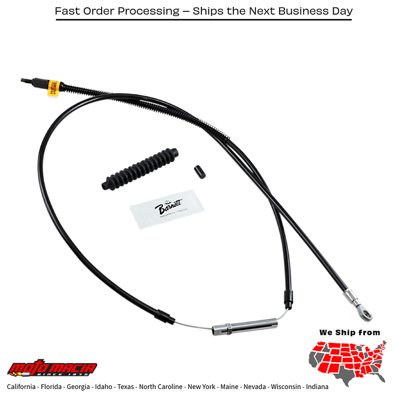 BARNETT Cable Cltch 38667-08+6 Harley-Davidson Flhrc 2008-2016 Flht...