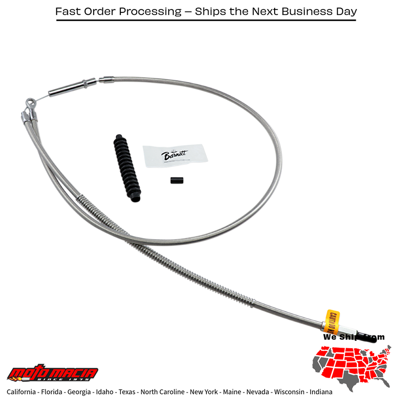 BARNETT Cable Cltch 38667-08sc Harley-Davidson Flhrc 2008-2016 Flht...